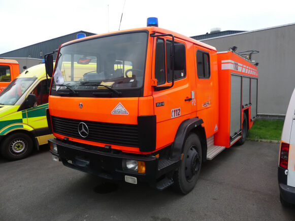 Carro de bombeiros Mercedes-Benz 1124F a venda | Autoline BR Carro de bombeiros Mercedes-Benz 1124F - Autoline