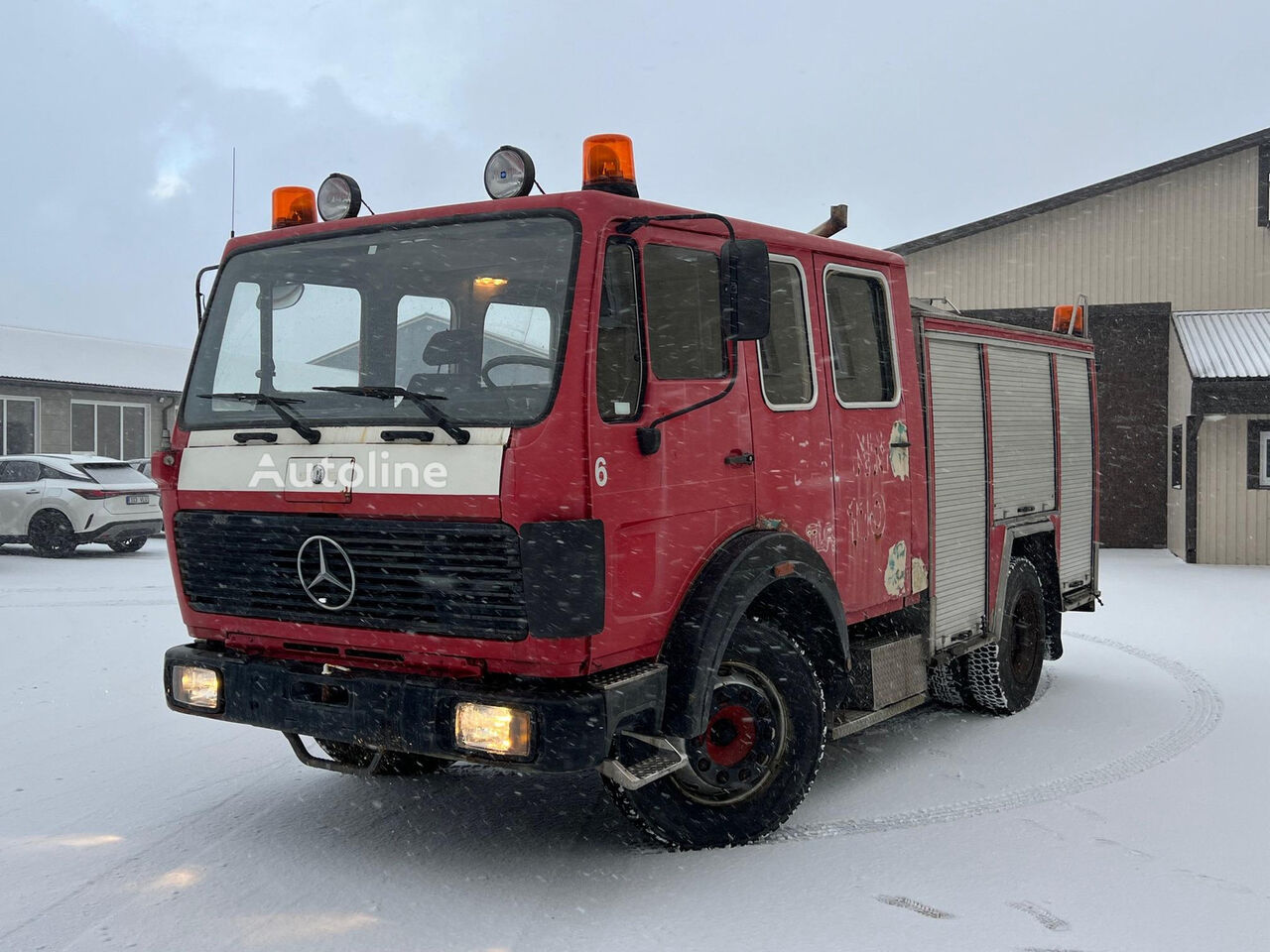 Gaisrinė mašina Mercedes-Benz 1222 F - Autoline