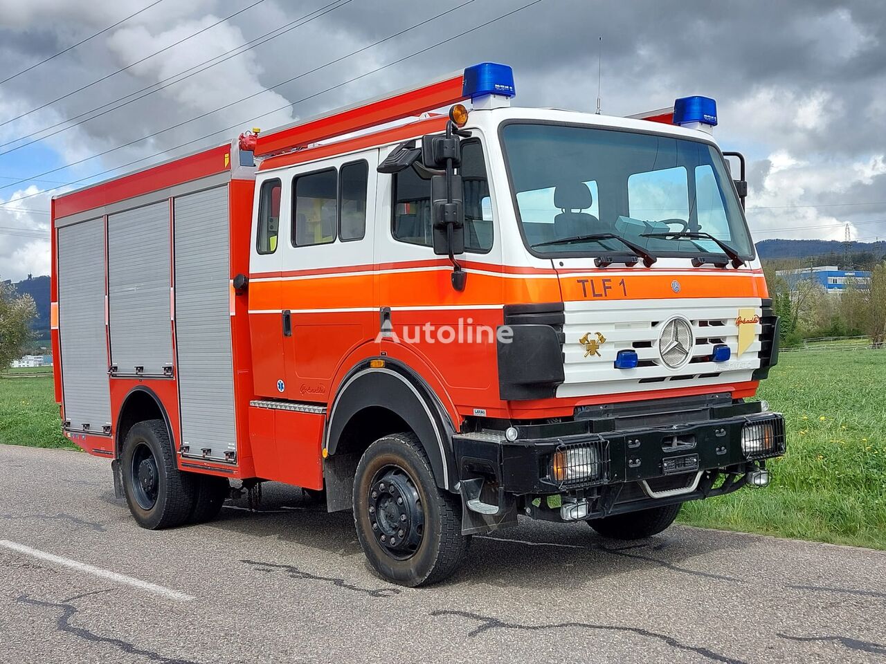 camion de pompiers Mercedes-Benz 1634 AF