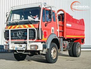 camion de pompiers Mercedes-Benz 1824 4x4 -6.000 ltr tank, 450 Foam - V6 - SK Cabine - Brandweer