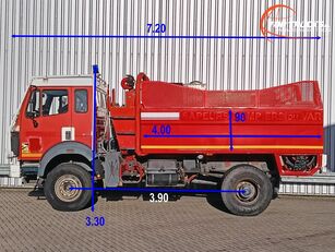 Mercedes-Benz 1824 4x4 -6.000 ltr tank, 450 Foam - V6 - SK Cabine - Brandweer cami&oacute;n de bomberos