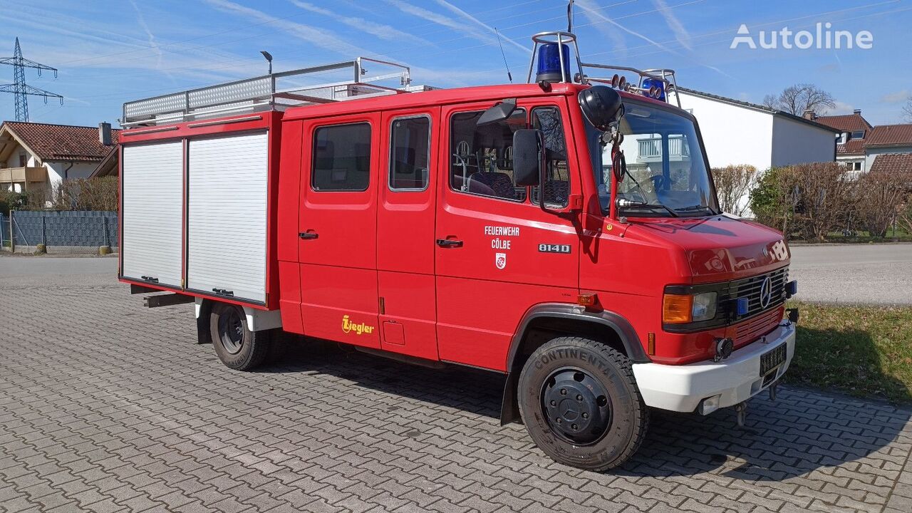 samochód pożarniczy Mercedes-Benz 814