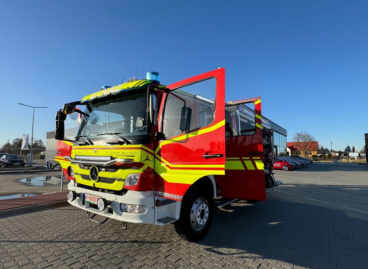 camion de pompiers Mercedes-Benz ATEGO STRAŻ POŻARNA POŻARNICZY 4x4 CNBOP Rosenbauer! Schilingman