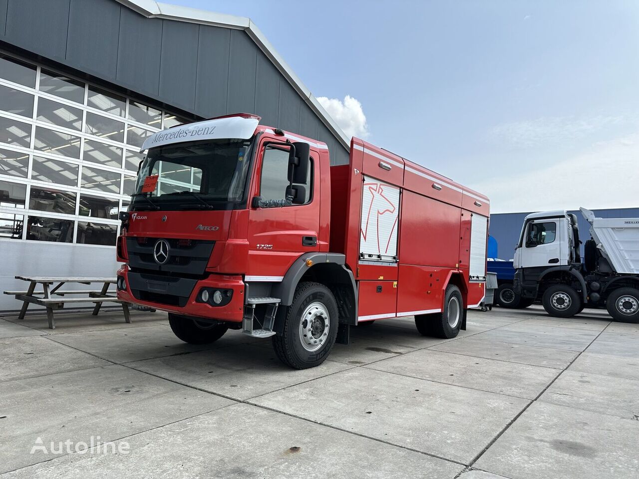 nowy samochód pożarniczy Mercedes-Benz Atego 1725 4×4 Fire Fighting Truck