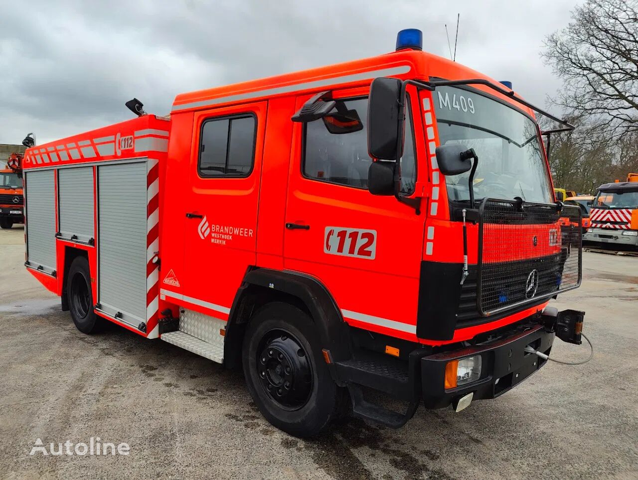 Пожарная машина Mercedes-Benz Ecoliner 1124 F 4x2 Winch/Treuil/Cabestrante - Feuerwehr - Firet - Autoline