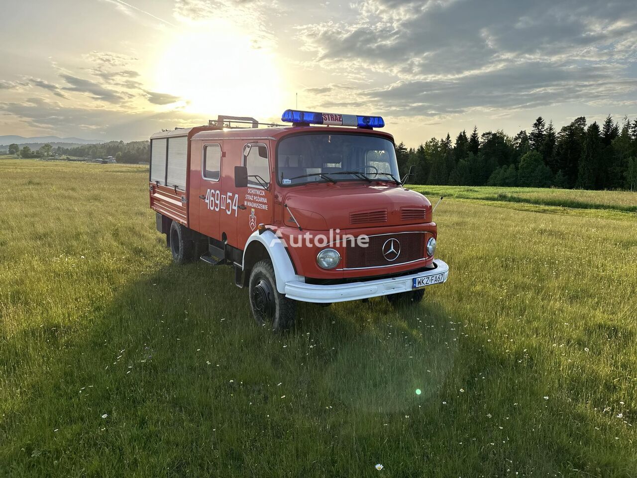 gaisrinė mašina Mercedes-Benz LA 911