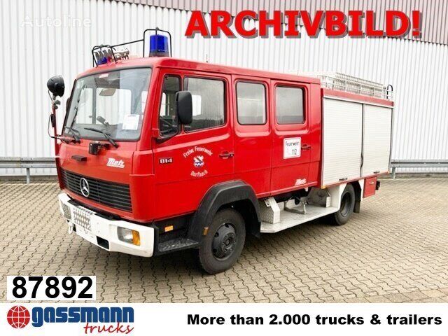 camion de pompiers Mercedes-Benz LK 814 F