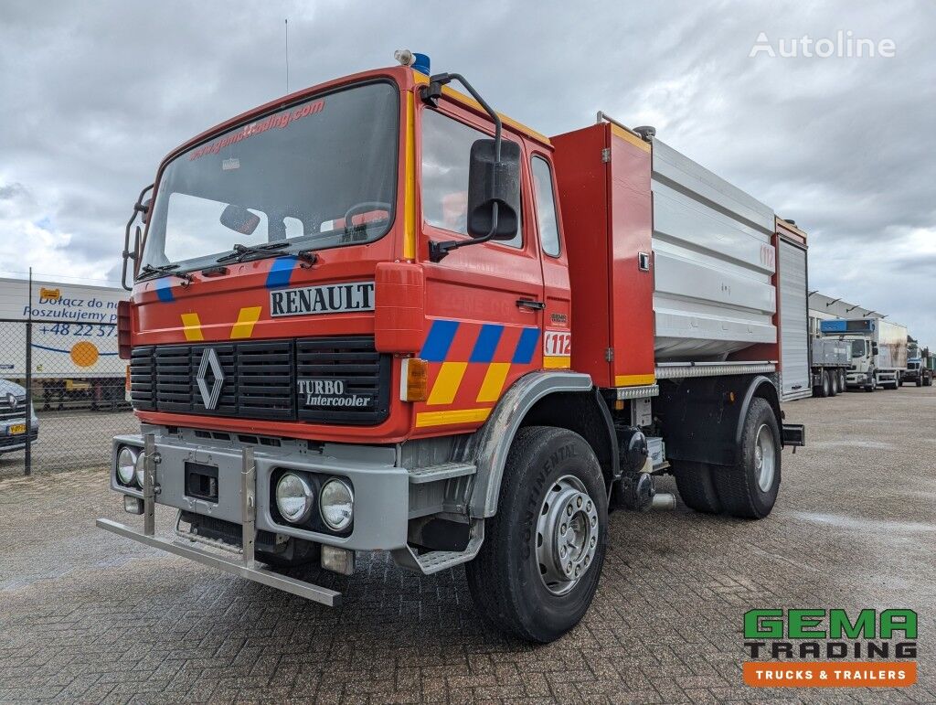 пожарная машина Renault BA 02 F2B Fire Truck - Godiva GVA2700 Pump - Tank 8000L - Pump W