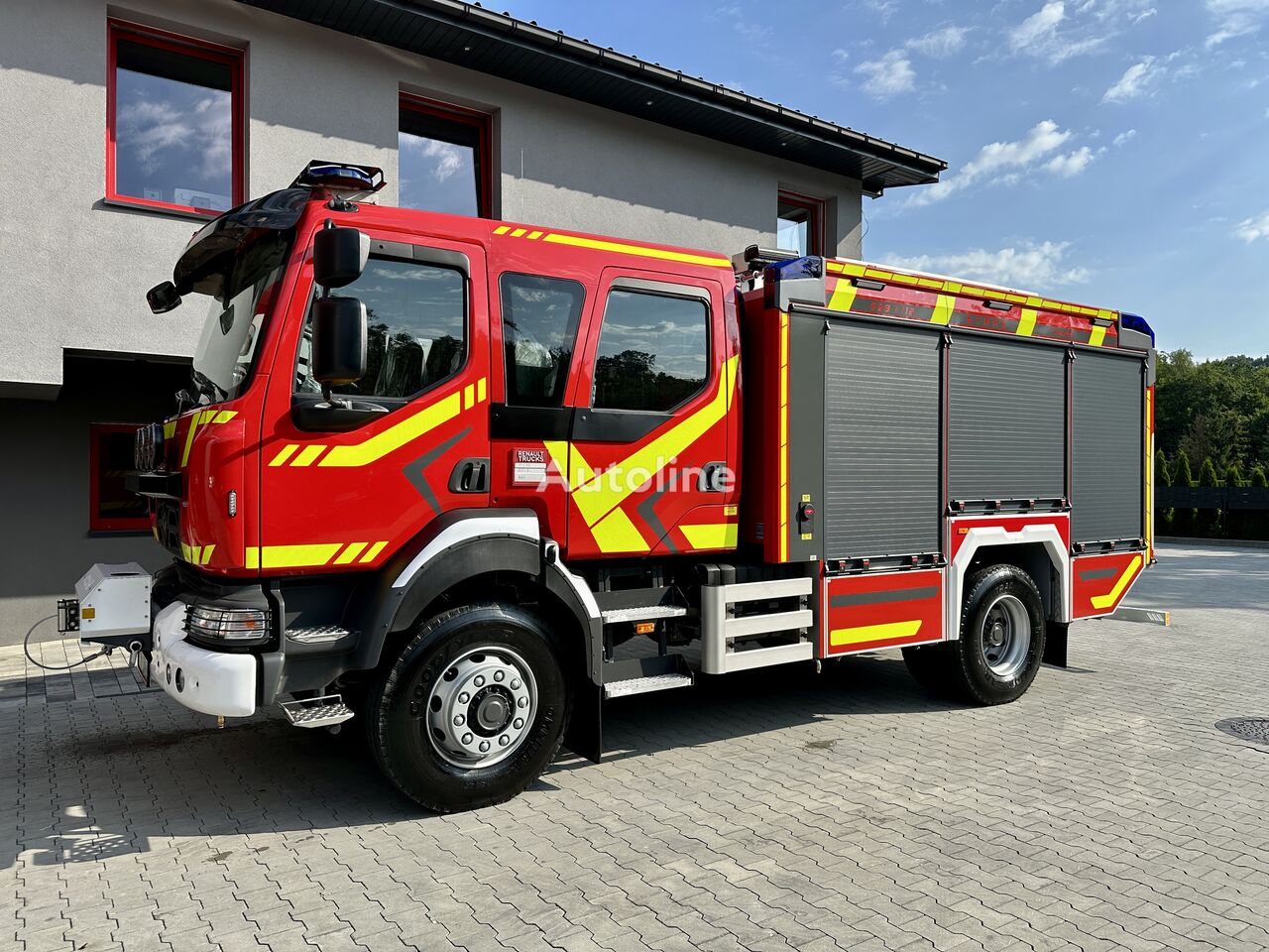 new Renault D16 4x4  EURO6d FEUERWEHR BOMBEROS STRAŻ HASICI fire truck