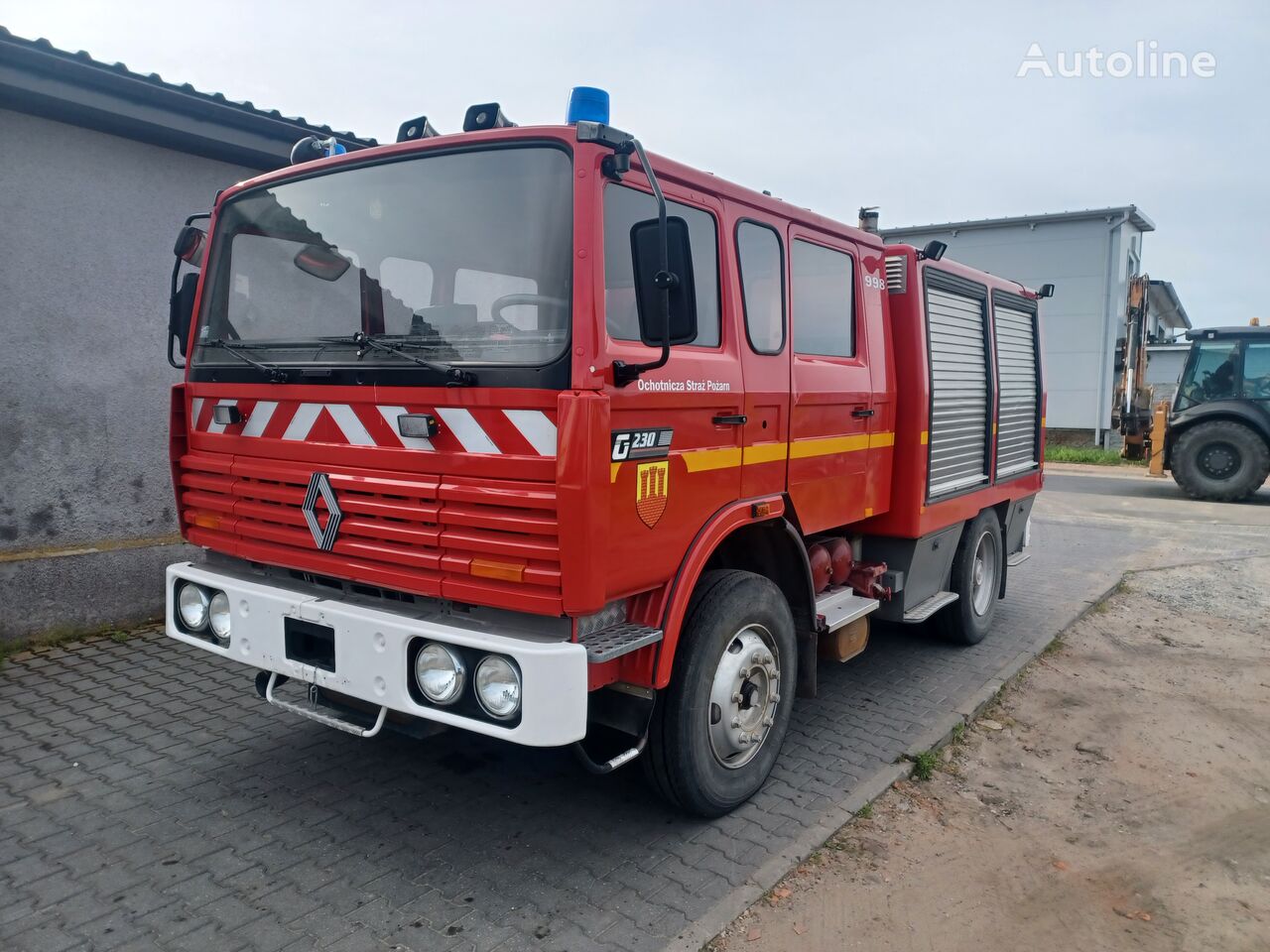 Renault G230 camión de bomberos