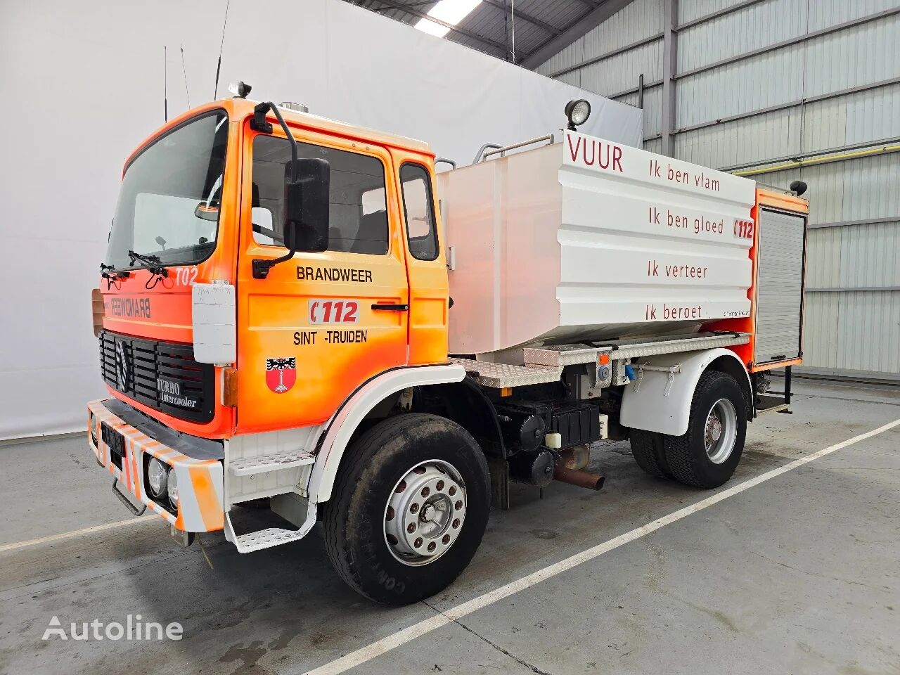 carro de bombeiros Renault G230 45.630km / LAMMES - BLATT - SPRING