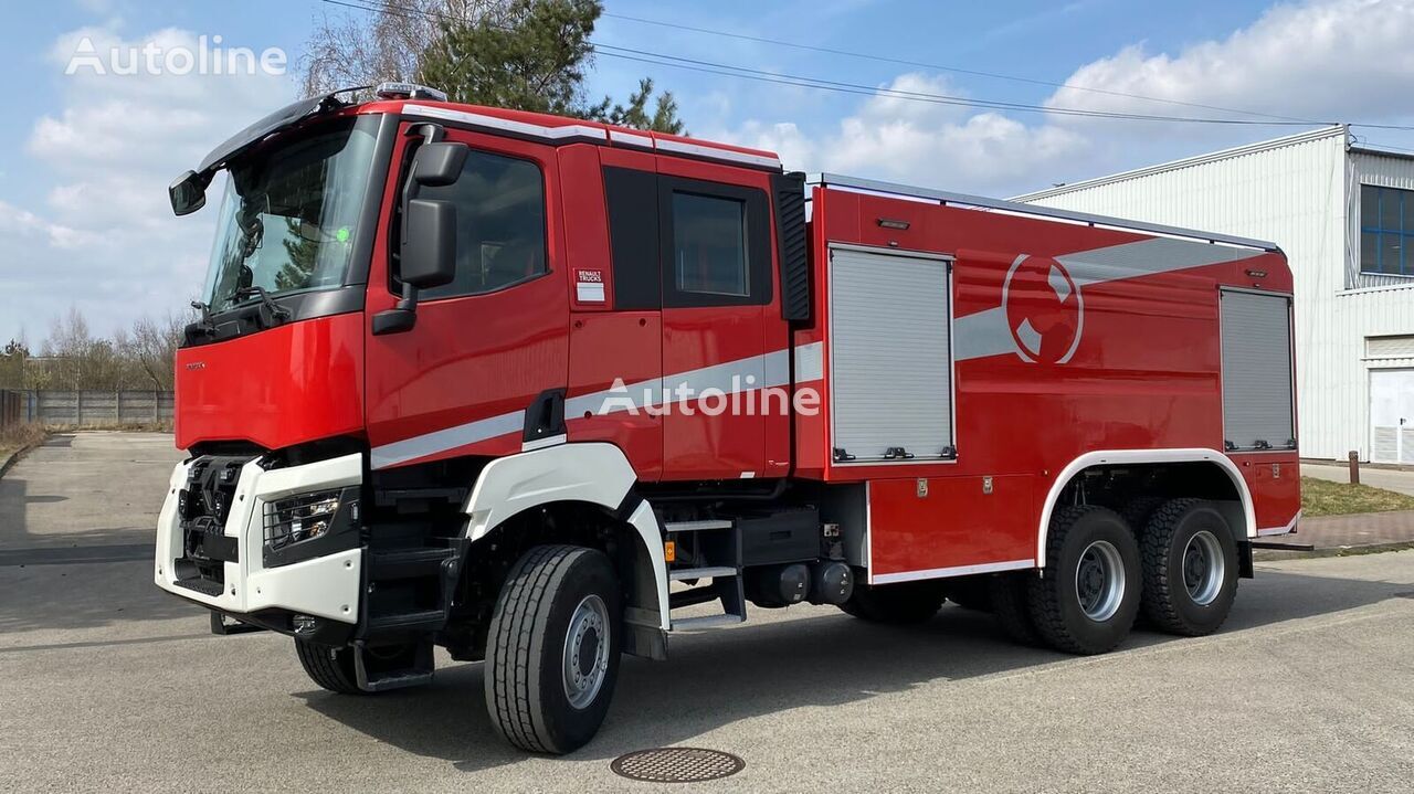uus tuletõrjeauto Renault GTLF
