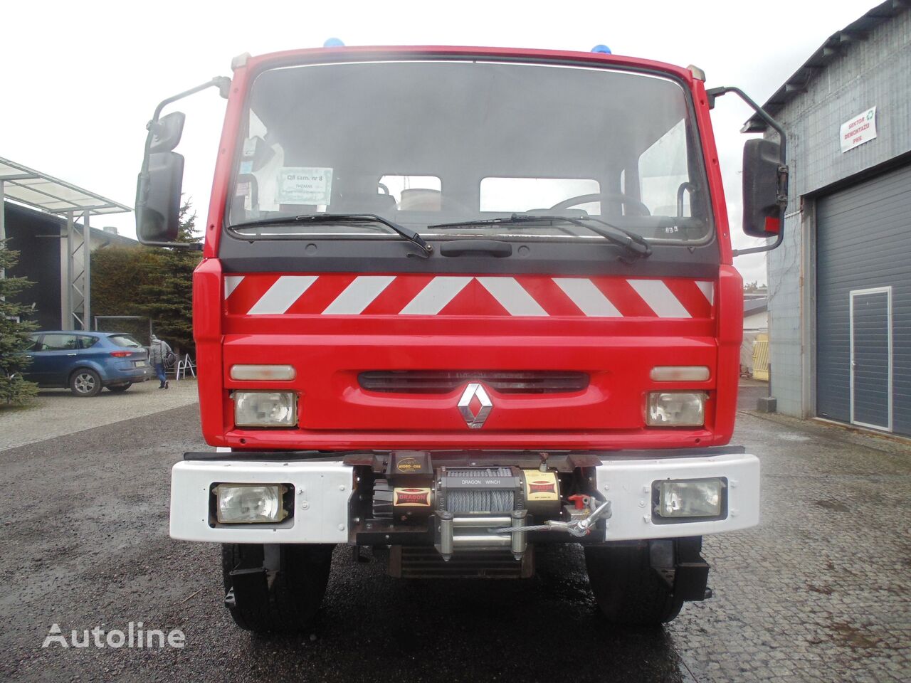 Renault Thomas M210 4x4 pożarniczy fire truck