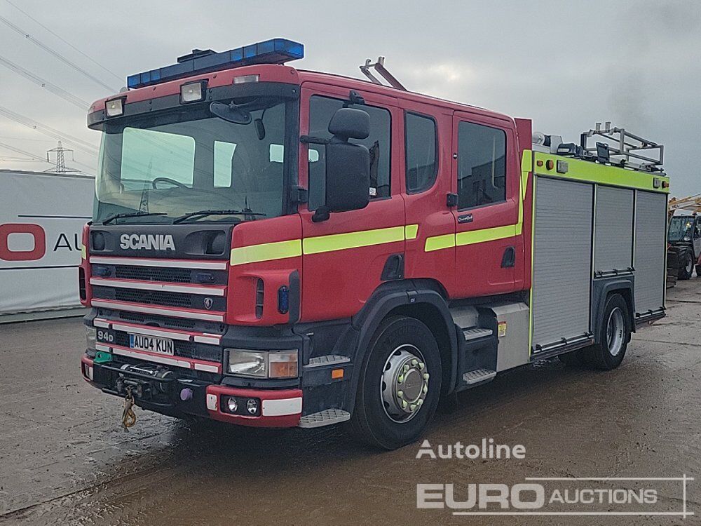 пожарная машина Scania 2004 Scania Fire Engine