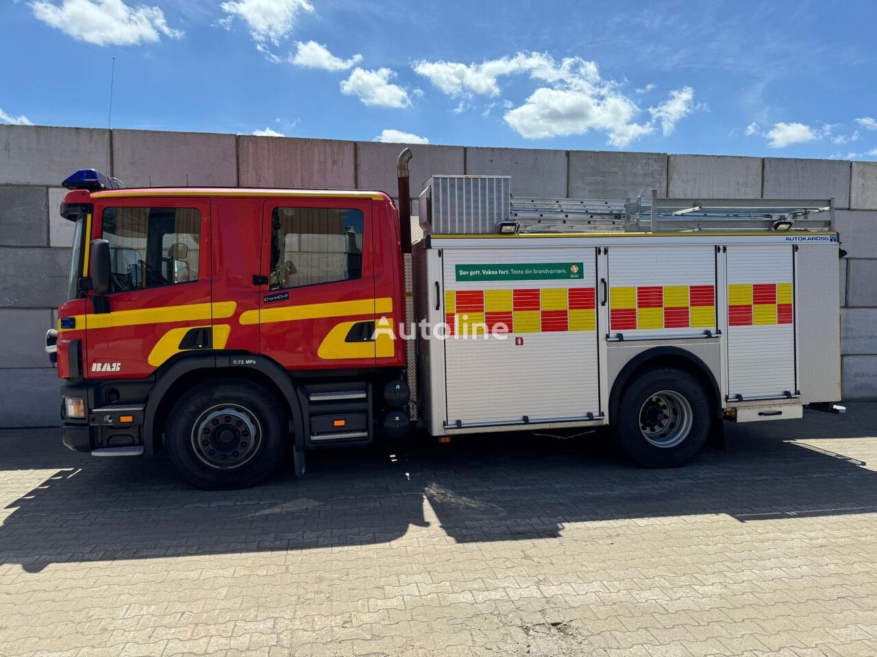 Scania P94G camión de bomberos