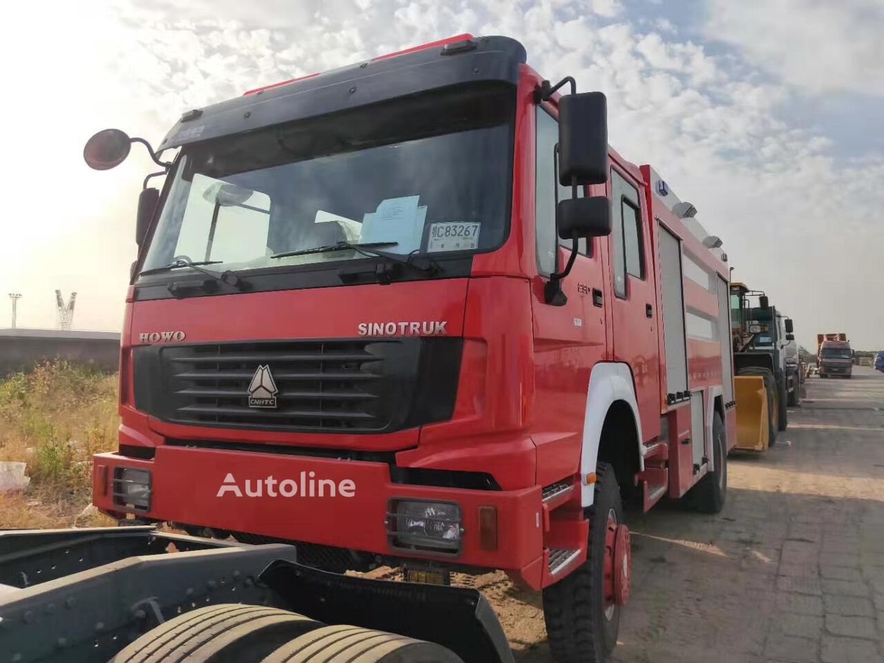Sinotruk Howo 4x2 fire truck for sale | Autoline PH New Sinotruk Howo 4x2 fire truck - Autoline