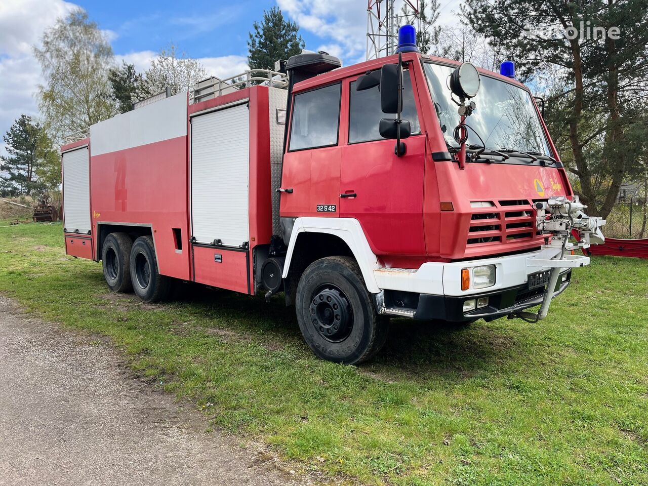 سيارة المطافئ Steyr 32S42  6X4 ZIEGLER