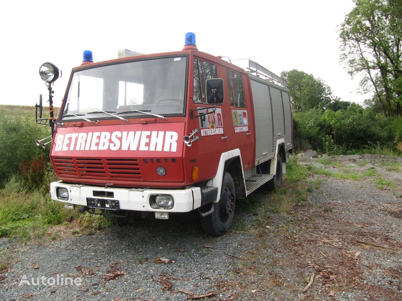 Steyr Puch L 32 fire truck