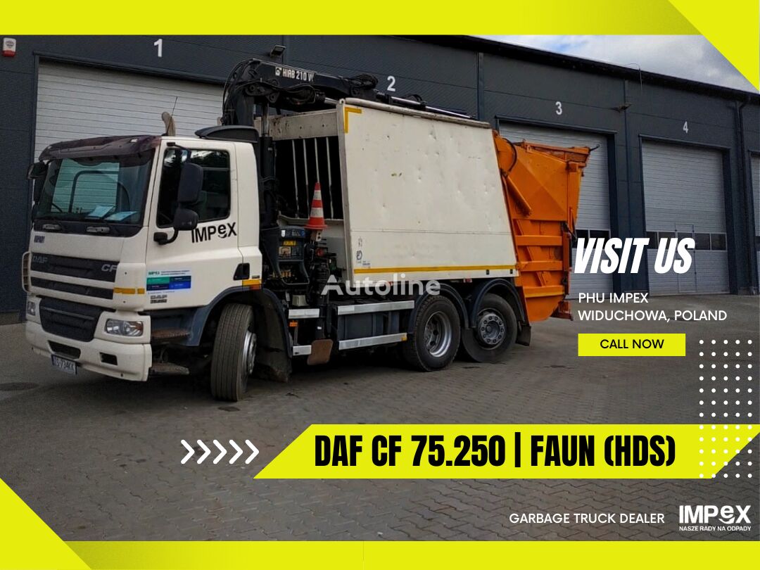 DAF CF 75 250 ごみ回収車