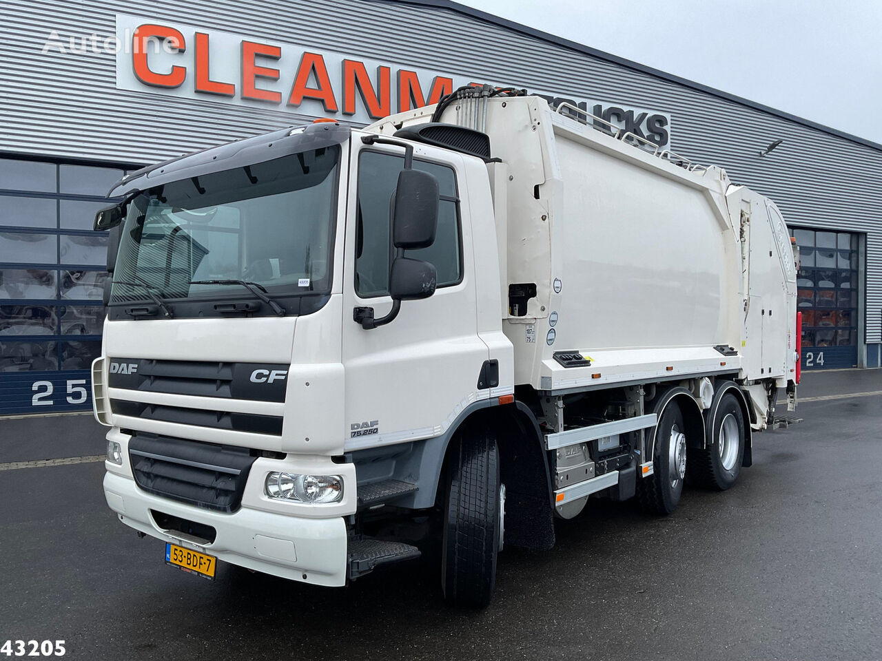 DAF FAG 75 CF 250 Geesink 17m³ garbage truck