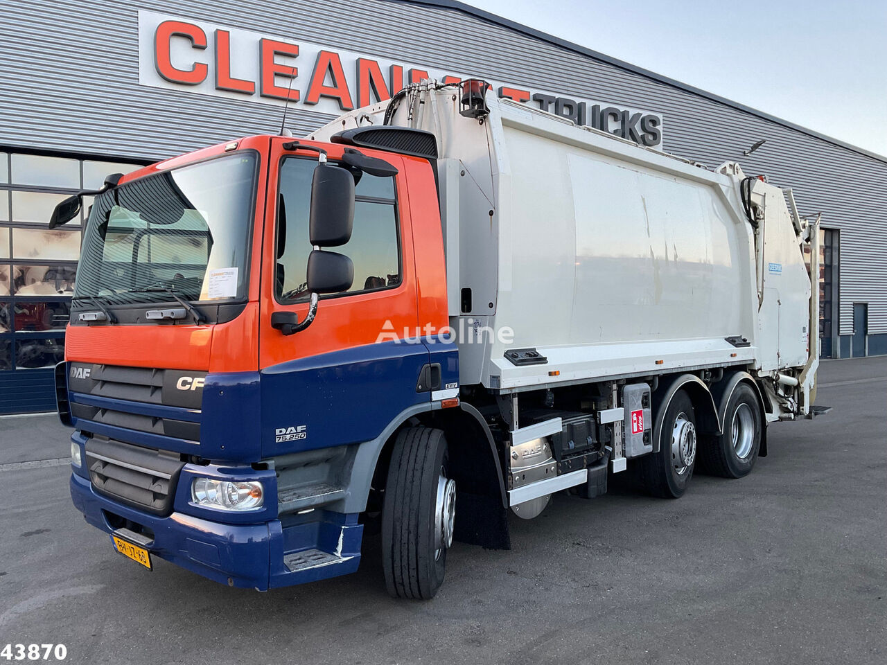 DAF FAG 75 CF 250 Geesink 20m³ GEC garbage truck