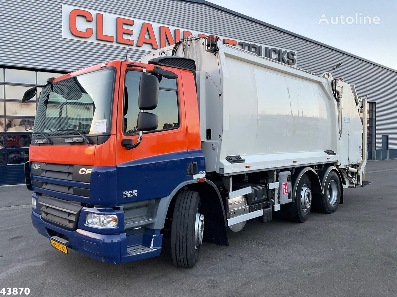 DAF FAG 75 CF 250 Geesink 20m³ GEC çöp kamyonu