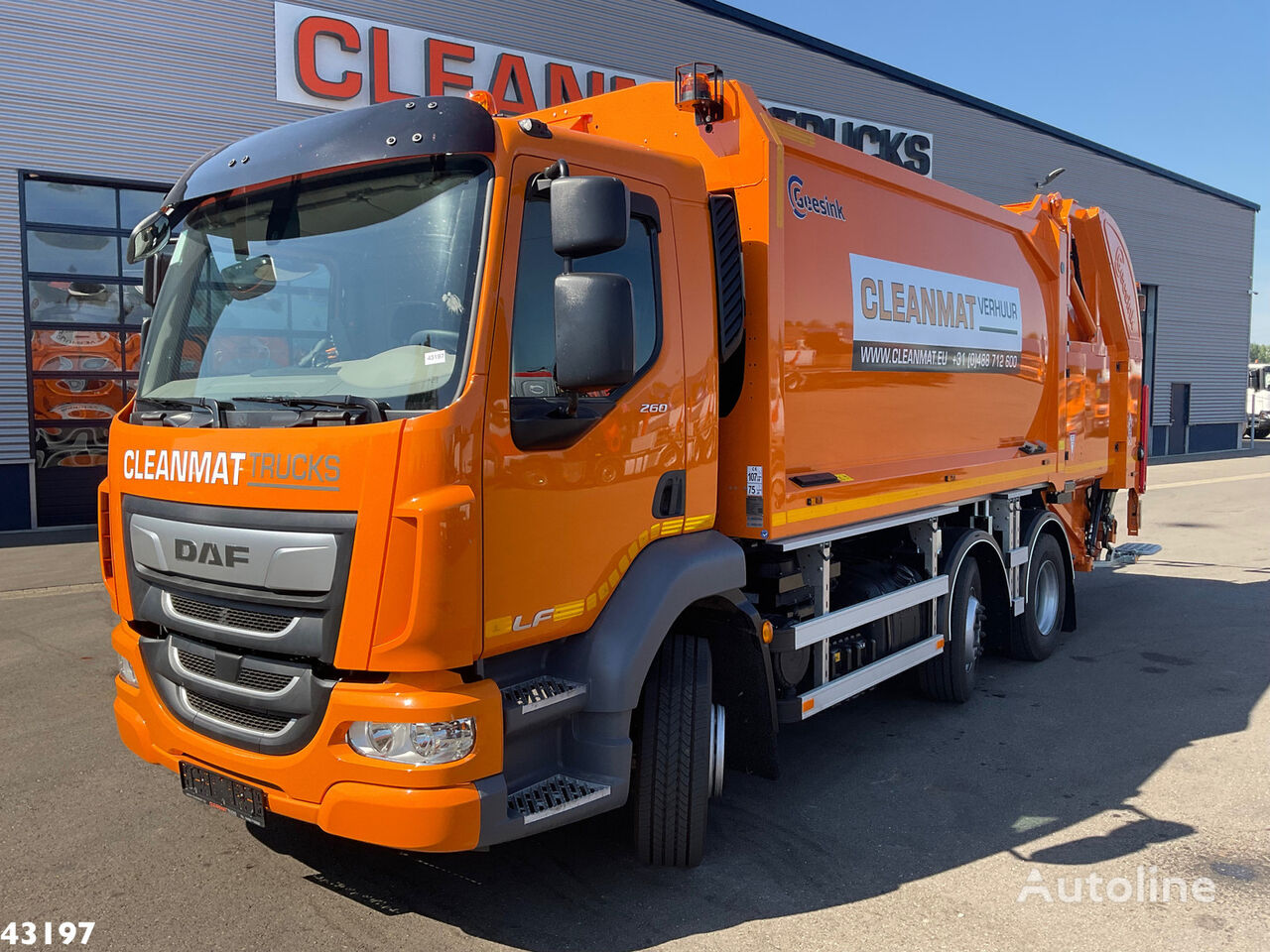 мусоровоз DAF FAG LF 260 Geesink 14m³ Split