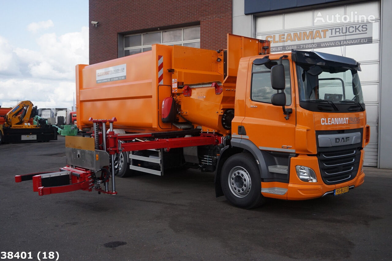 شاحنة جمع ونقل النفايات DAF FAN CF 300 Zijlader