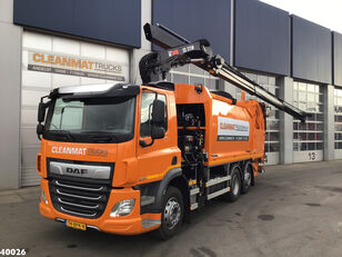 DAF FAN CF 340 Hiab 21 Tonmeter laadkraan ごみ回収車