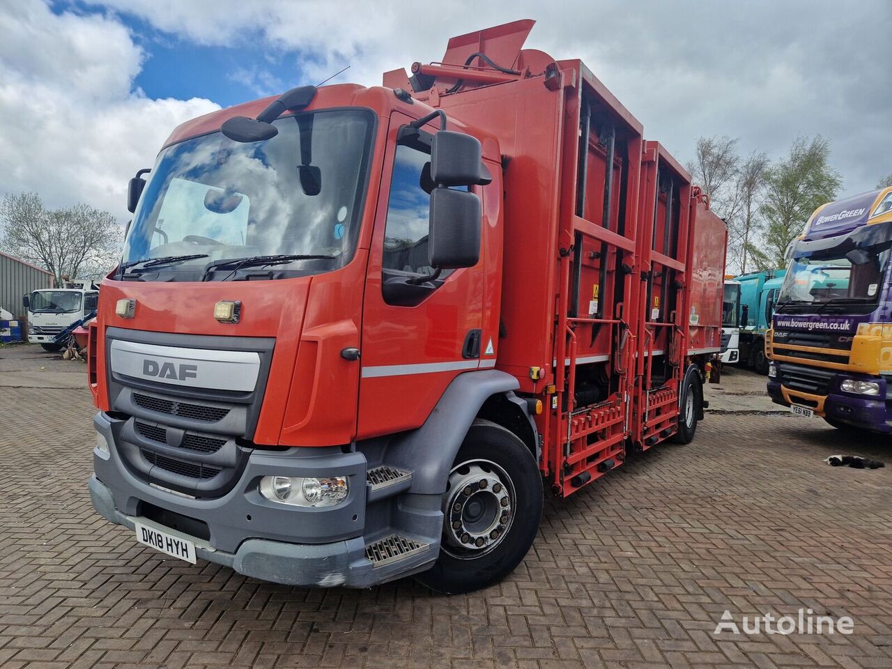 DAF LF55 vuilniswagen