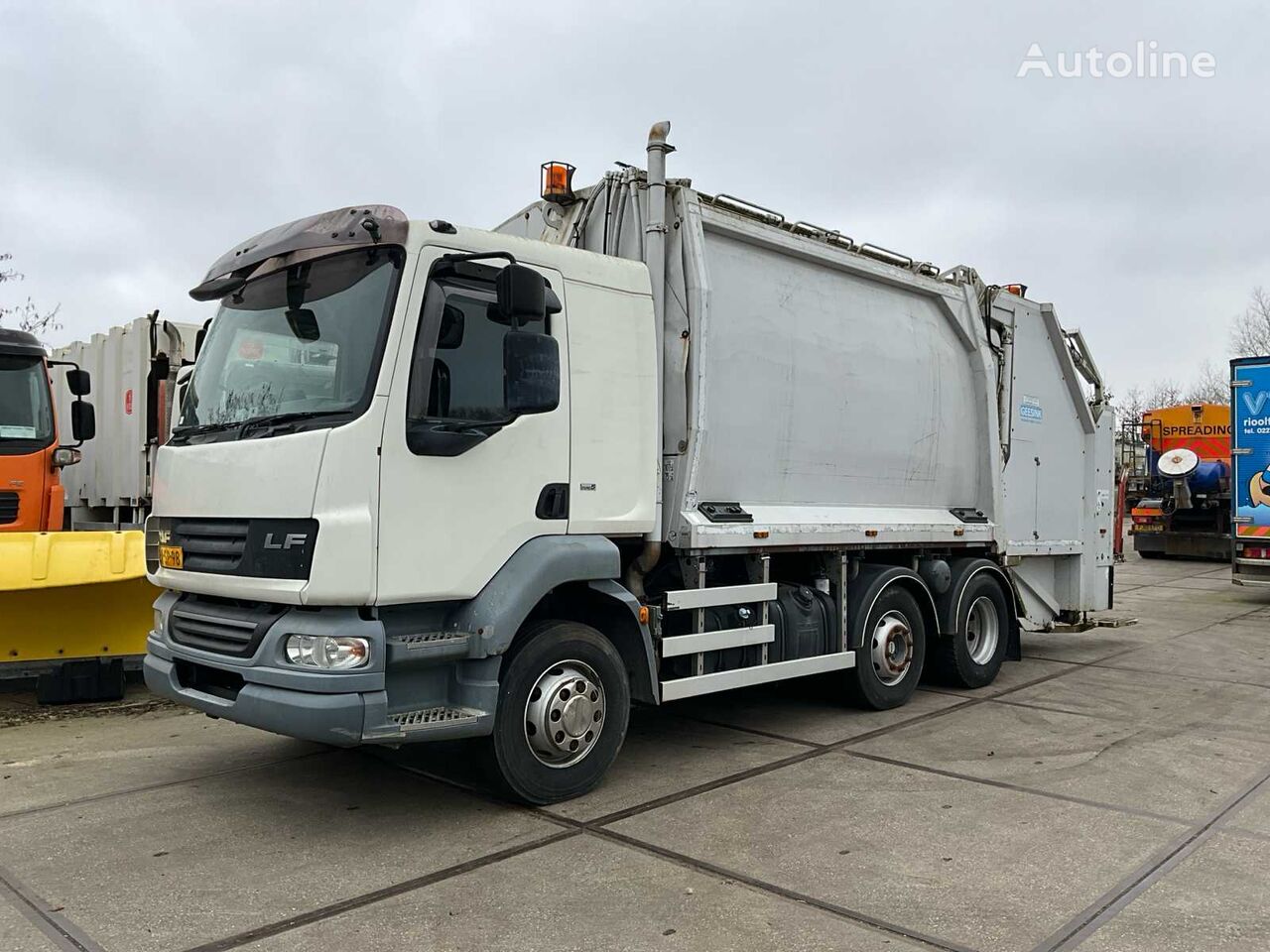 DAF LF55-220 çöp kamyonu