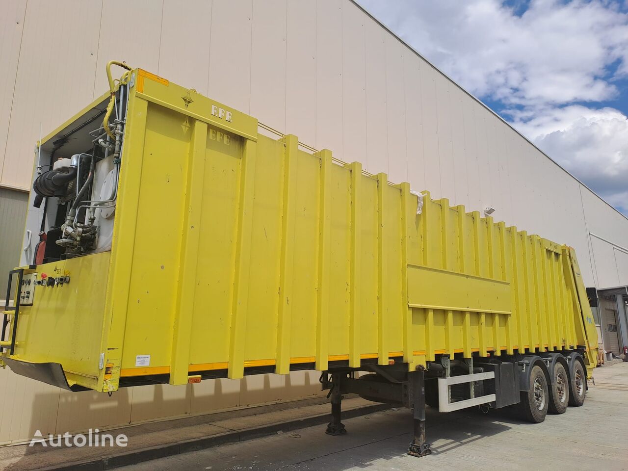 Efe EFE 534 capacitate 45 mc garbage truck