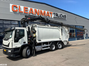 GINAF C 3128 NF Euro 6 Hiab 21 Tonmeter laadkraan Just 109.083 Km! sopbil