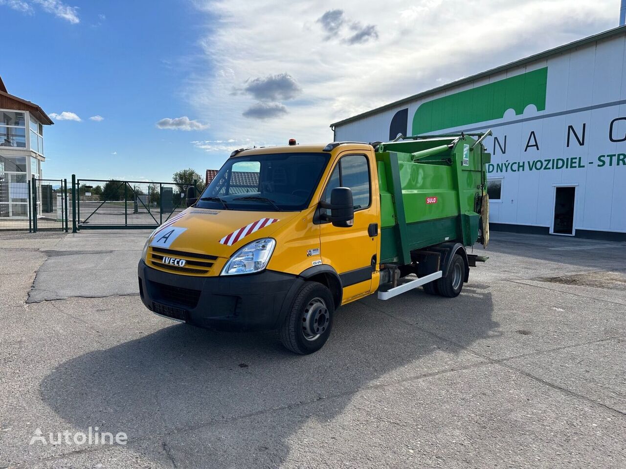 camion poubelle IVECO DAILY 65C vozidlo na prepravu komunálneho odpadu a BIO (kuchynsk