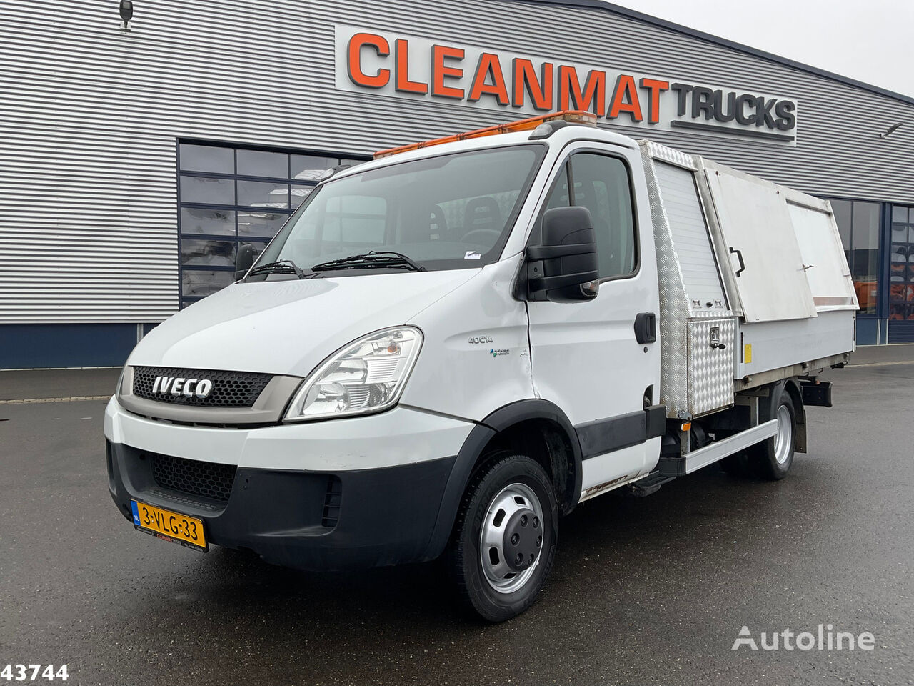 IVECO Daily 40C14G CNG Veegvuil opbouw roska-auto