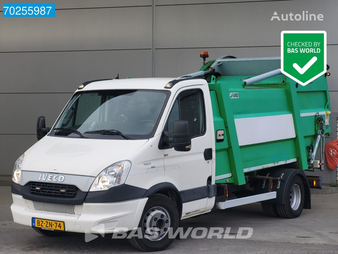 IVECO Daily 70C17 EEV Vuilniswagen Müllwagen Carbage Abfallsammelfahrz garbage truck