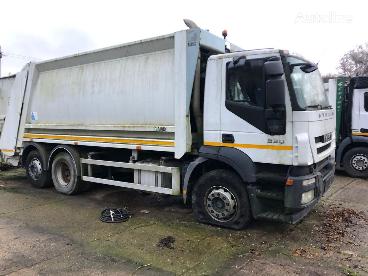 IVECO MAGIRUS A260S/E4 - FARID T1SM25 camión de basura