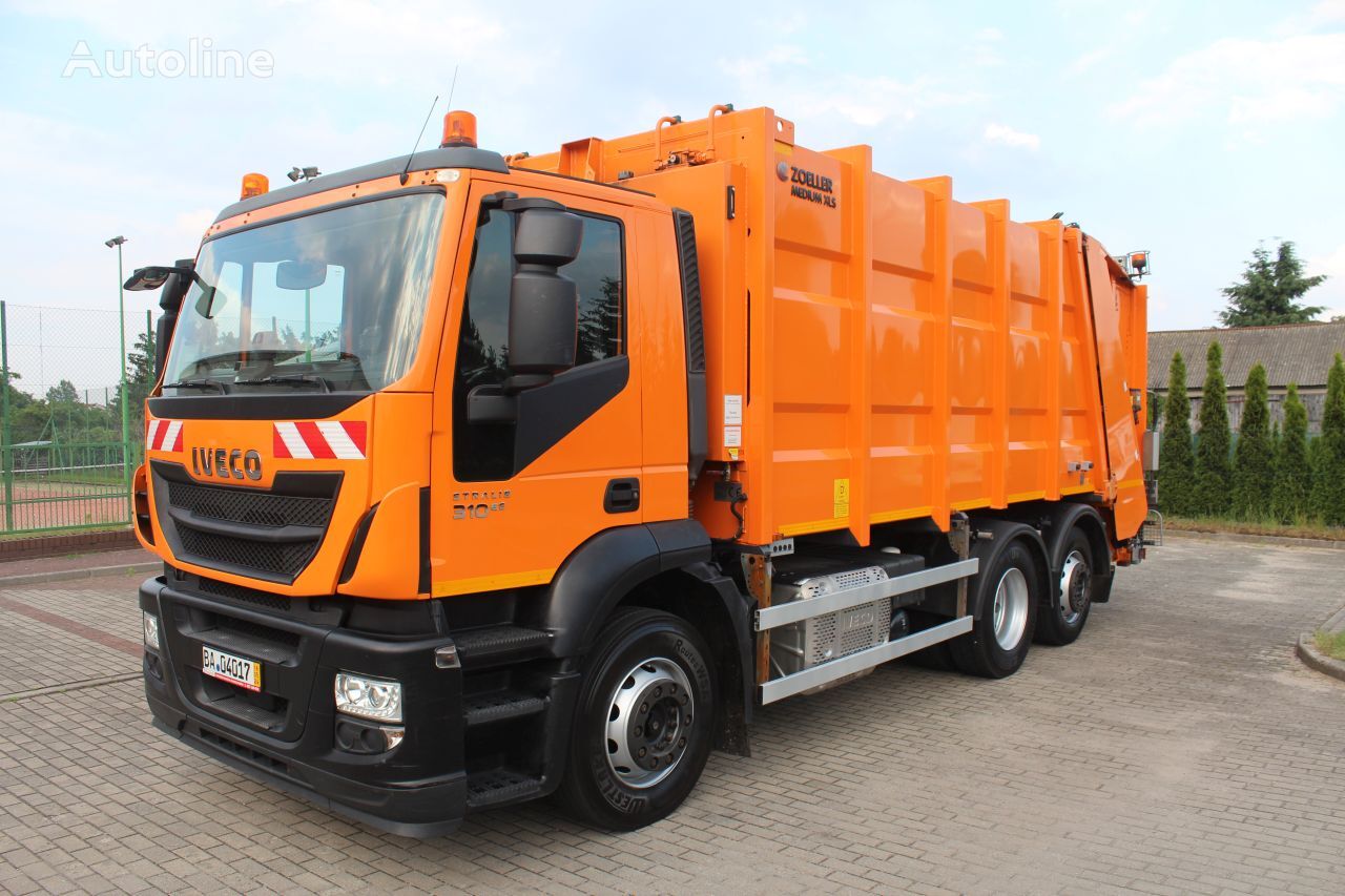 truk sampah IVECO STRALIS 310 6x2 ŚMIECIARKA ZOELLER MEDIUM XLS EURO 6