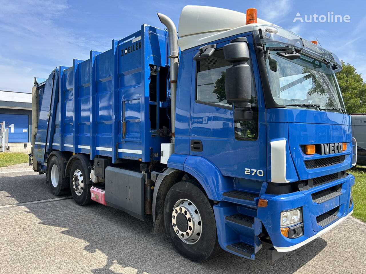 popelářský vůz IVECO Stralis 270 CNG 6x2