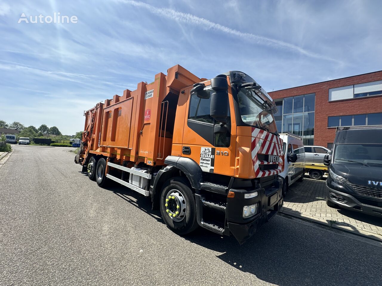 prügiauto IVECO stralis 310 6x2 Automaat vuilkar