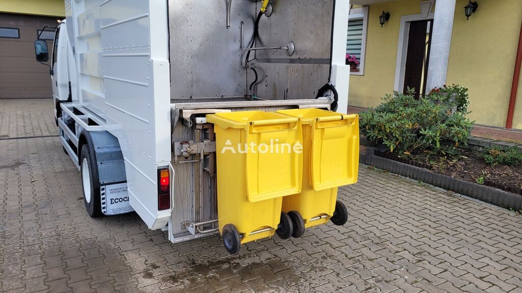 камион за ѓубре Isuzu NQR75 Container washer laveuse lavacassonetti