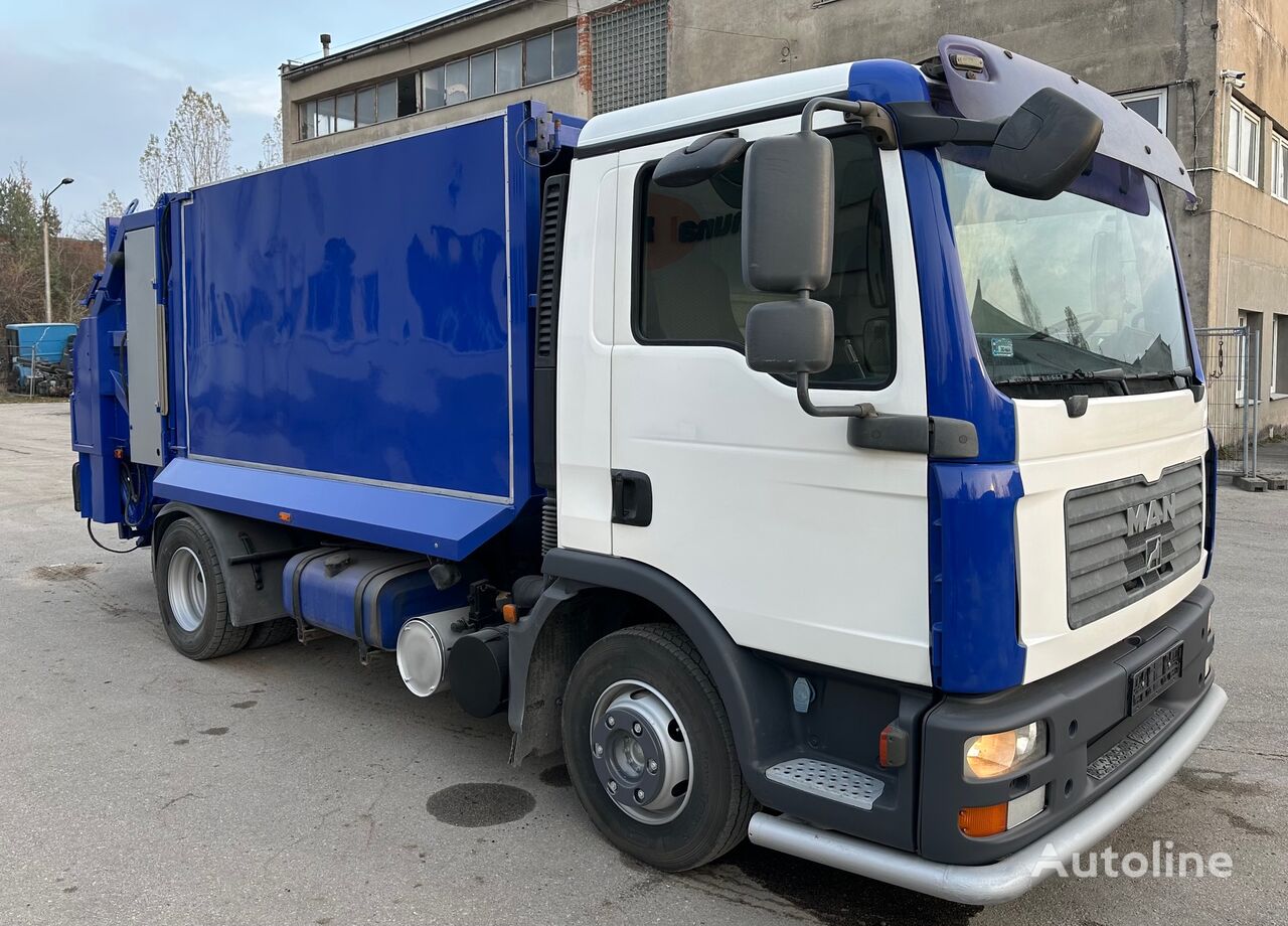 MAN 12.180 garbage truck NORBA 9m3 4x2  sopbil