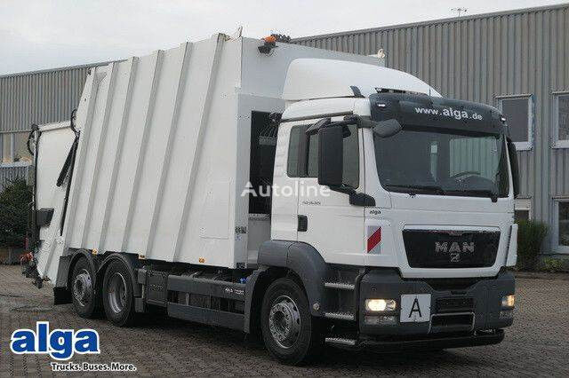 MAN 26.320 TGS LL 6x2, Faun, Variopress, Gelenkt sopbil