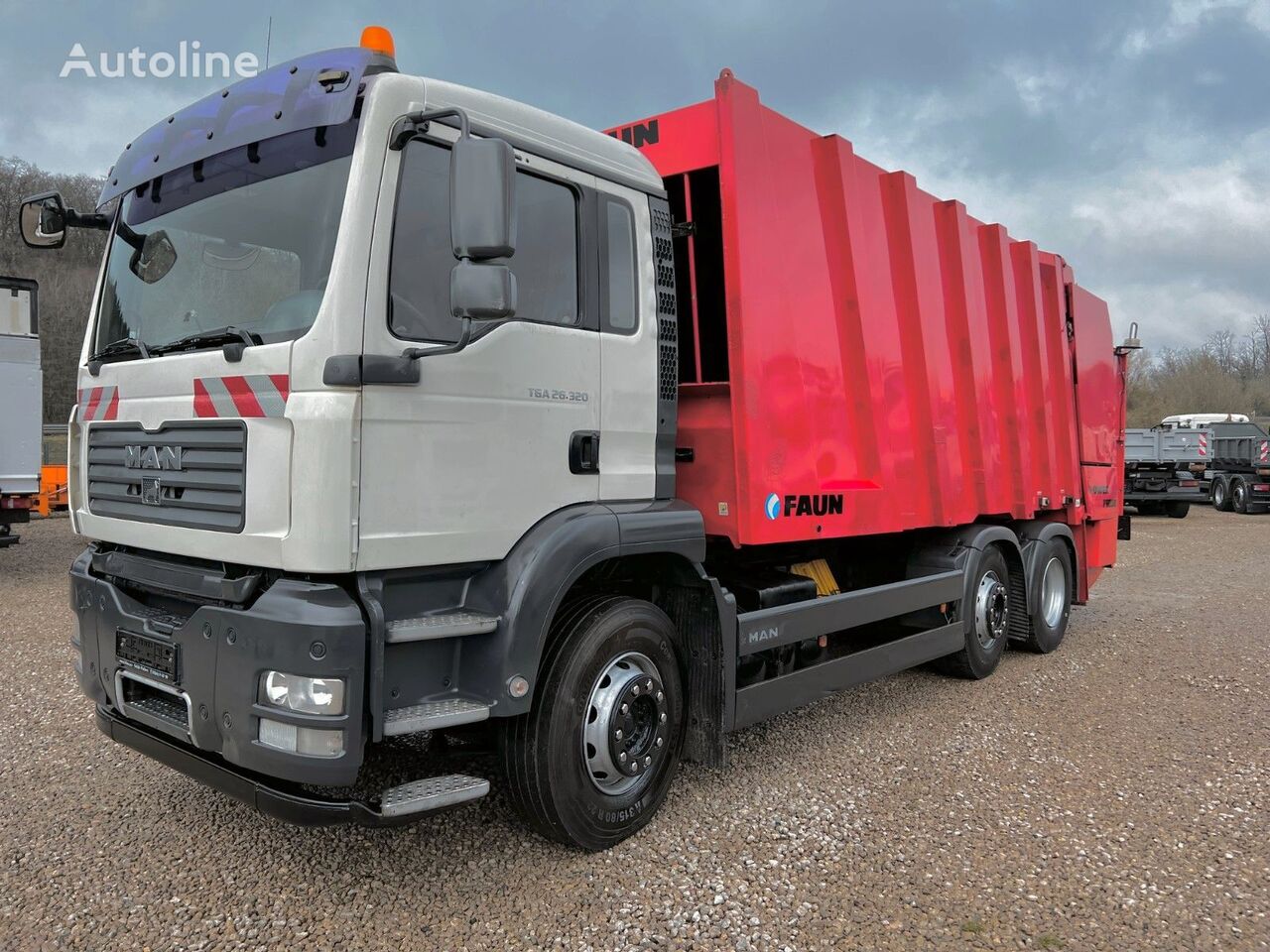 MAN TGA 26.320   garbage truck