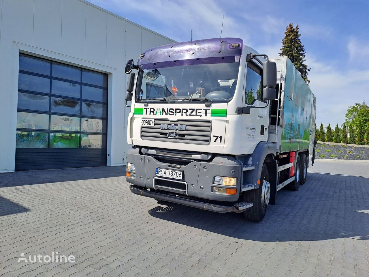 MAN TGA 28.360 garbage truck