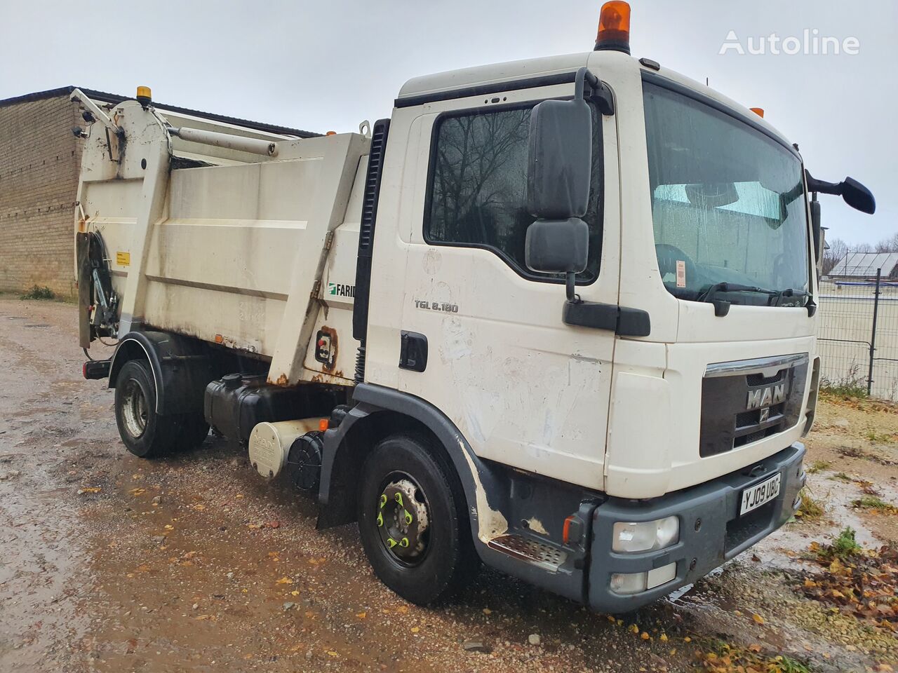 Camion poubelle MAN TGL 8.180 - Autoline