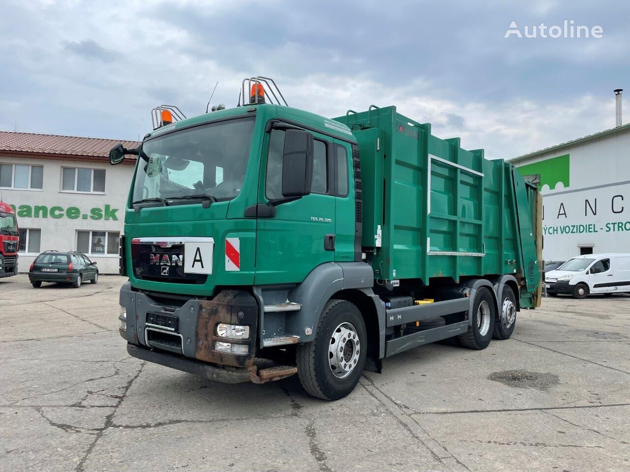 MAN TGS 26.320  garbage truck