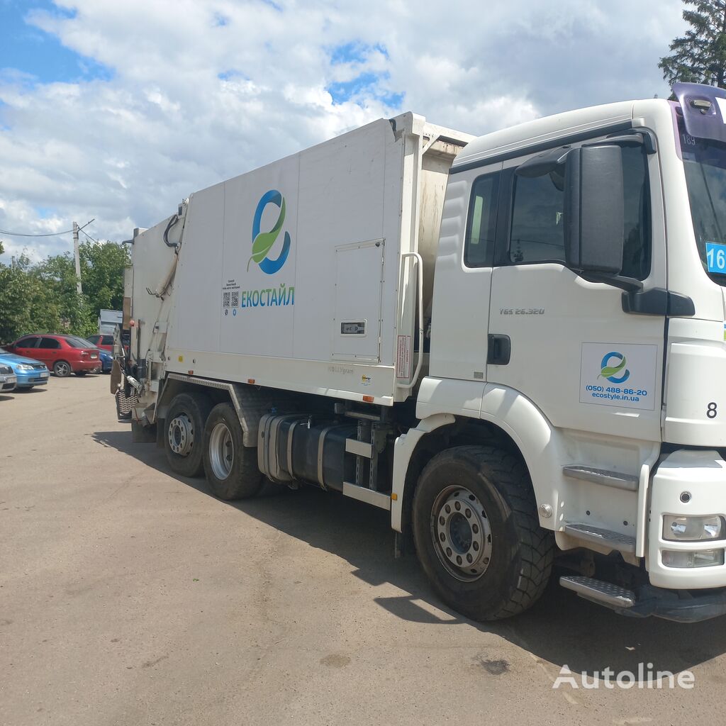 MAN TGS 26.320 garbage truck