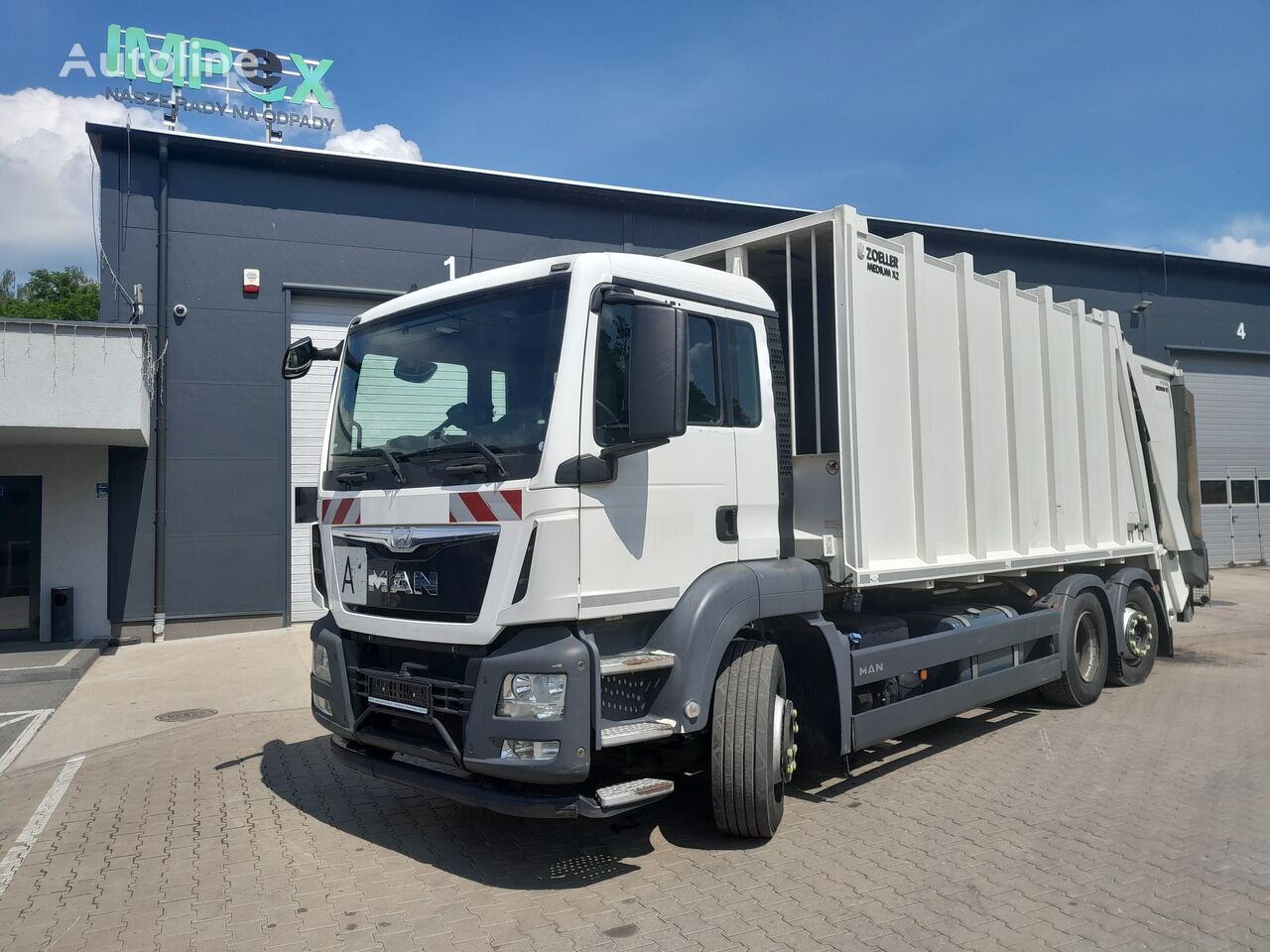 śmieciarka MAN TGS 26.320 /  Zoeller Medium X2 Evo