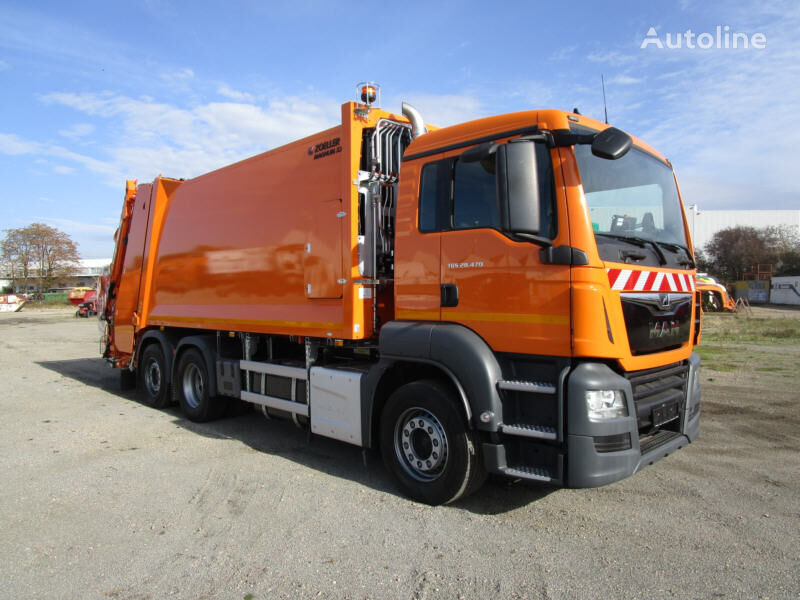 MAN TGS 28.470 6x2-4 BL / Zöller Magnum XXL roska-auto